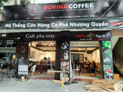 Lắp đặt máy pha cà phê La Cimbali Enova – Rovina Coffee – HCM