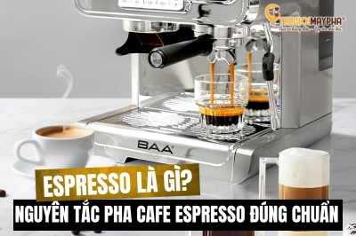 Cafe Espresso là gì? Cách pha, nguyên tắc và cách thưởng thức đúng chuẩn