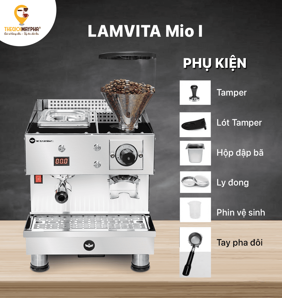 Máy pha cà phê Lamvita Mio I