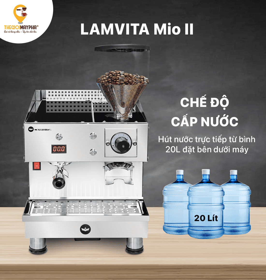 Máy pha cà phê LAMVITA Mio II