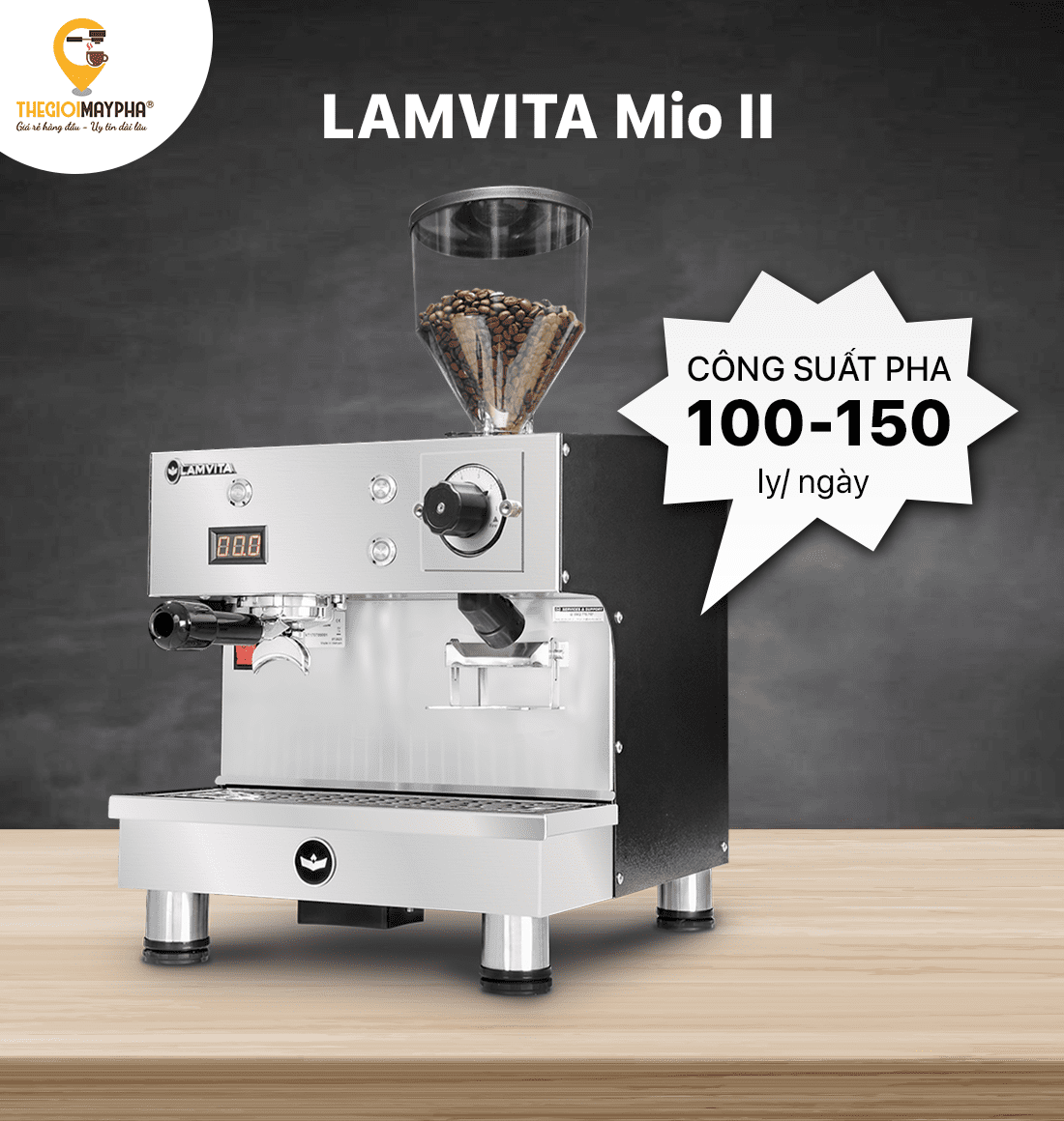 Máy pha cà phê LAMVITA Mio II