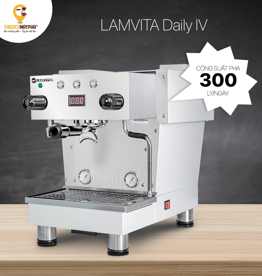 Máy pha cà phê Lamvita Daily 4