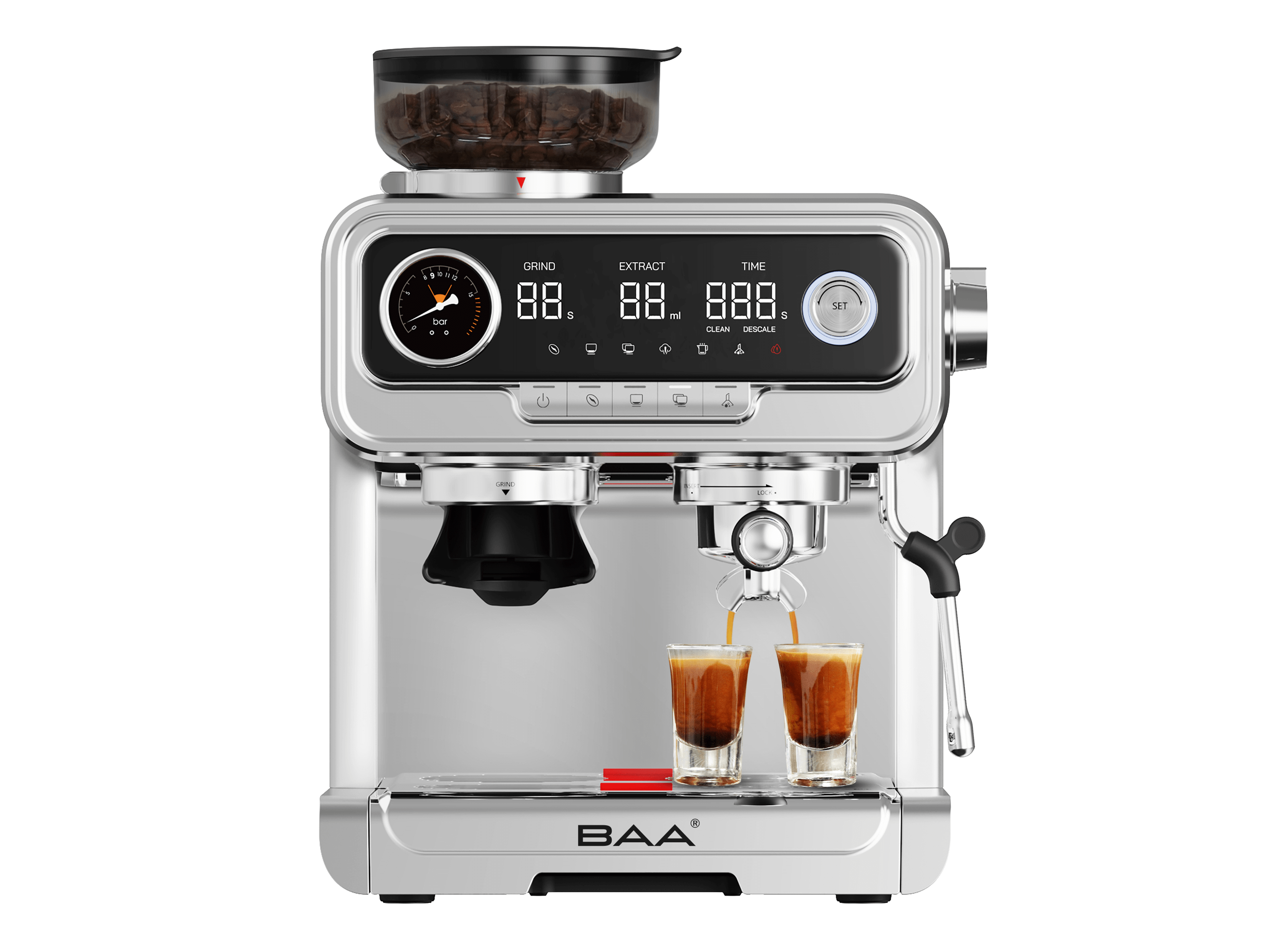 Máy pha cà phê BAA 969 - Thương hiệu tín nhiệm hàng đầu Châu Á