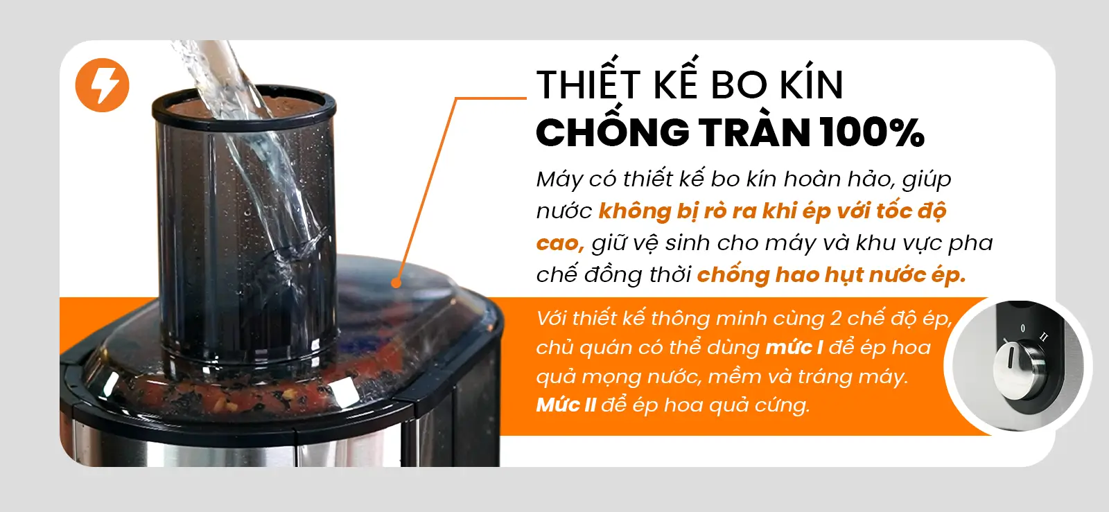 Máy ép nhanh công nghiệp MIXMAX 68