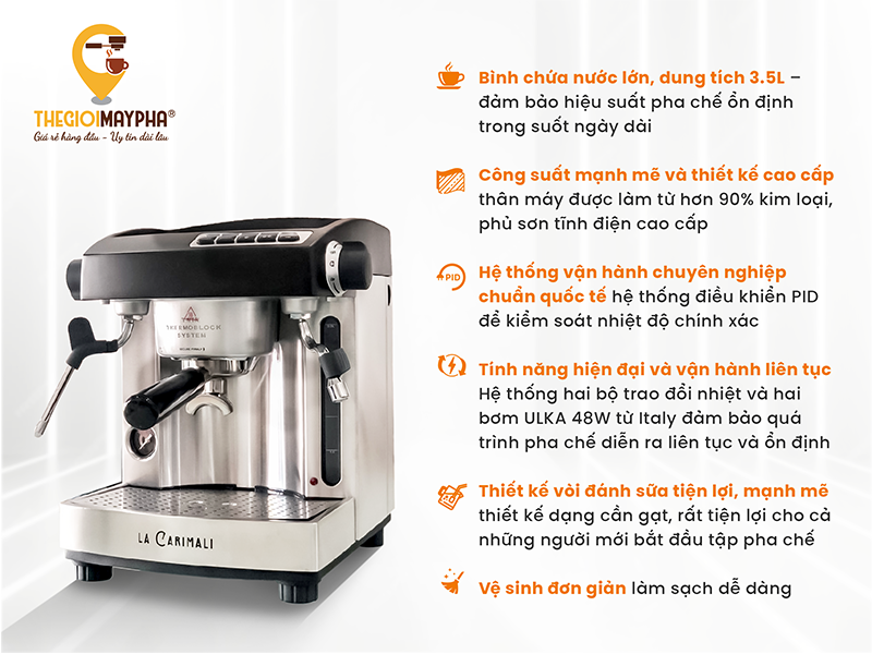 chi tiet may pha cafe carimali cm300 1