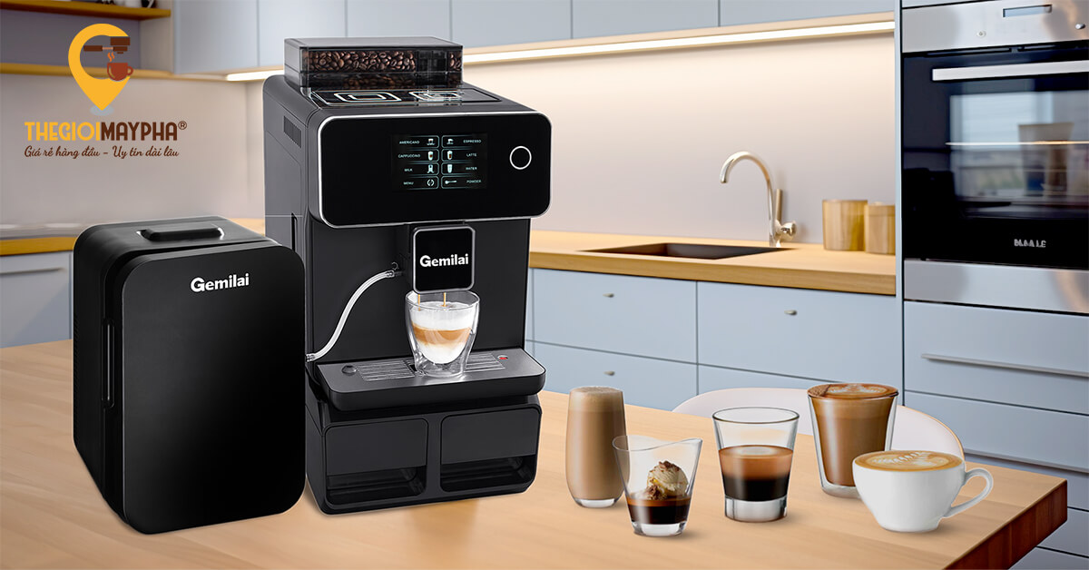 Máy pha cà phê Gemilai Office Pro 2