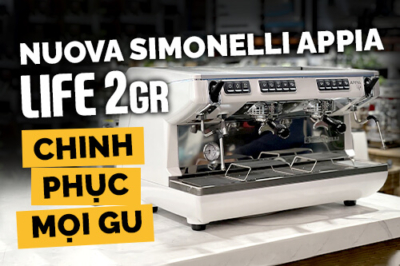 Nuova Simonelli Appia Life 2 Group – Chinh Phục Mọi Gu Cà Phê Chỉ Trong Một Lần Pha