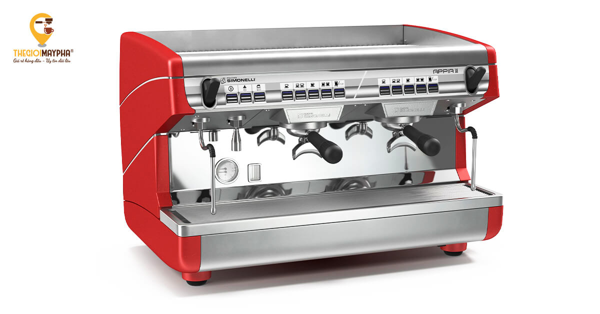 Máy pha cà phê Nuova Simonelli Appia II 2 Group