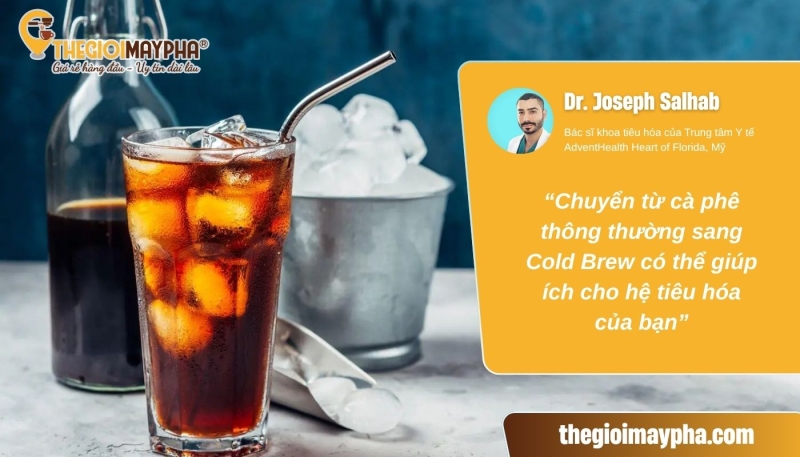 Uống cà phê Cold Brew mang nhiều lợi ích