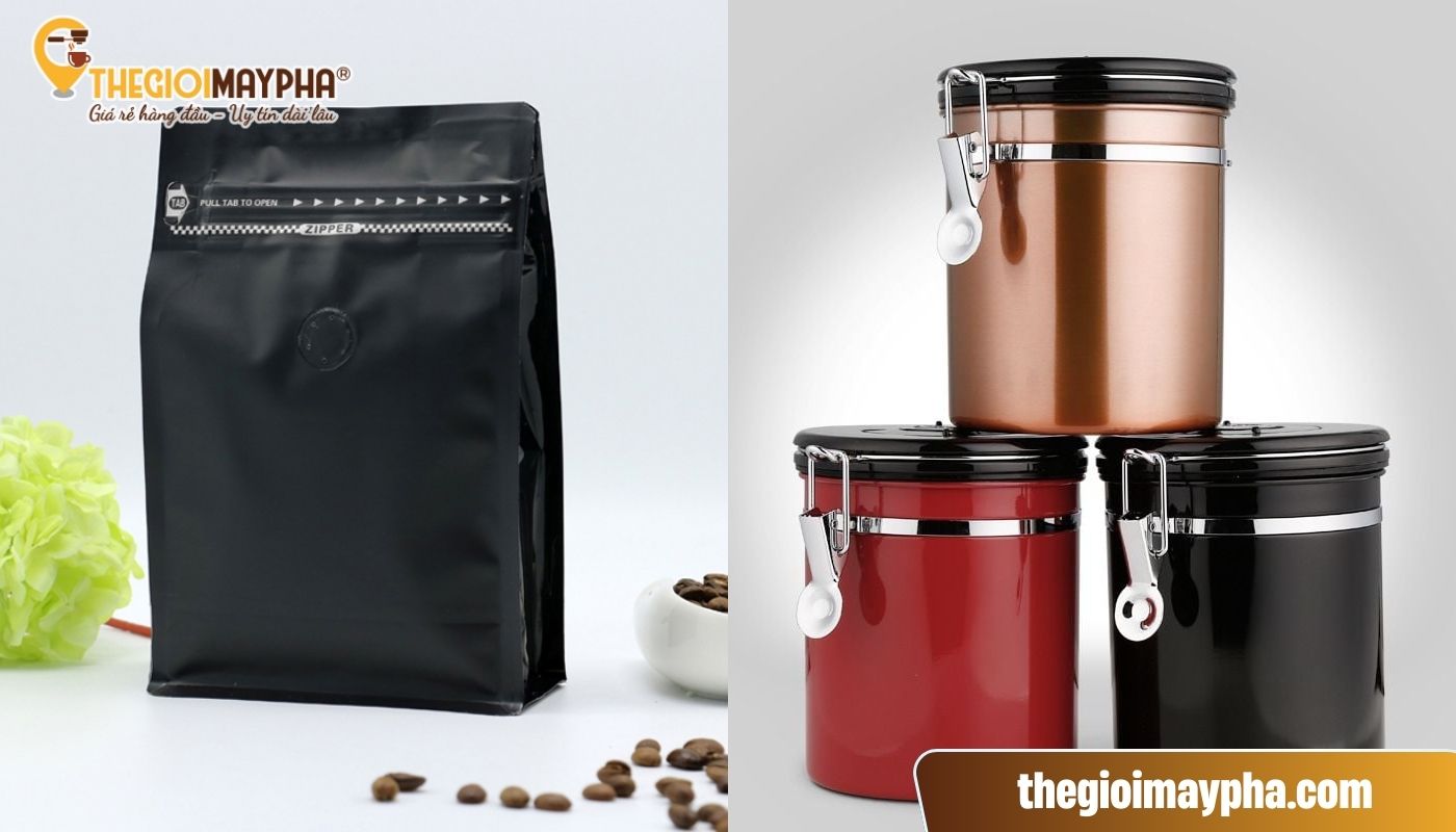 Cách bảo quản hạt cafe trong quá trình degassing coffee là gì?