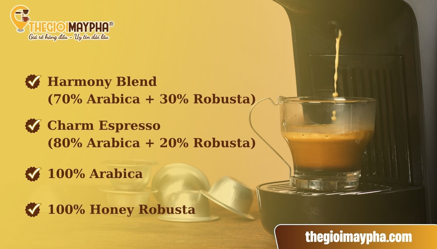 Cách trộn cà phê pha máy (Espresso)