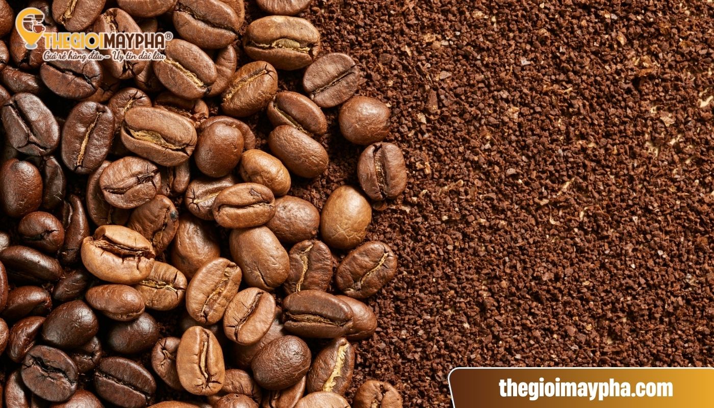 Điều chỉnh độ mịn của bột cafe