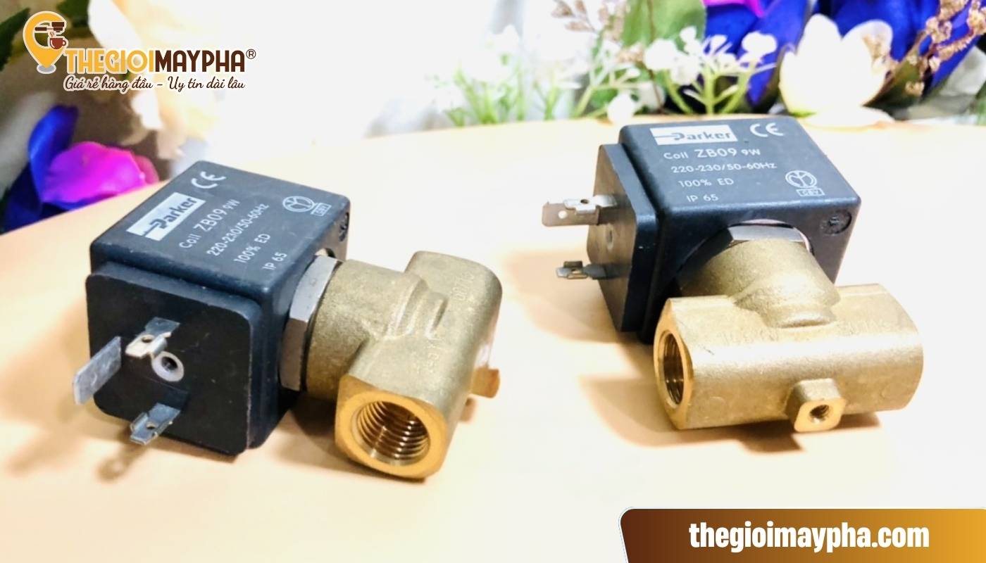 Hỏng van điện tử khiến máy pha bị nghẹt nước