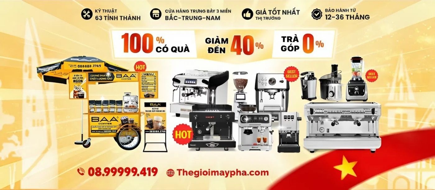 Mua máy pha cà phê tại Thế Giới Máy Pha