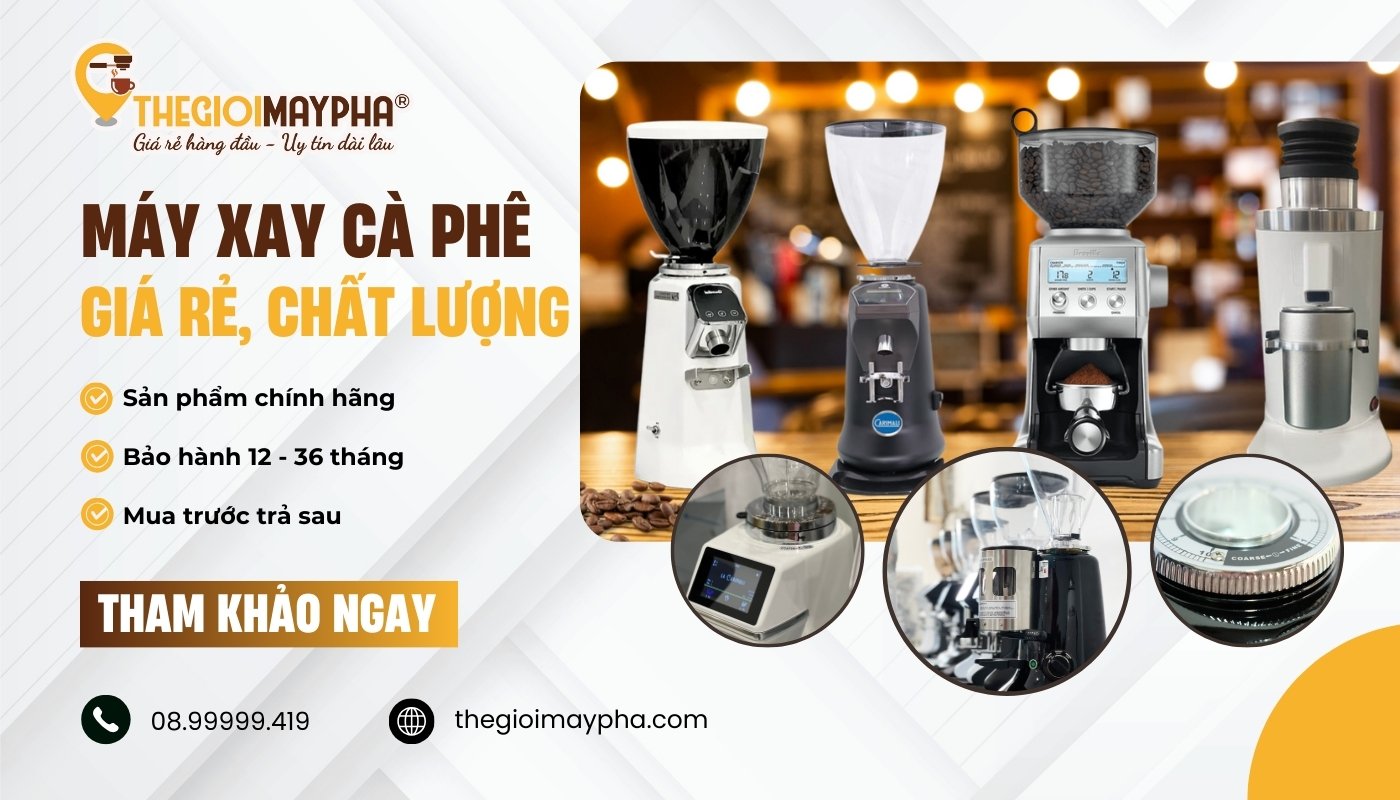 Mua máy xay cà phê giá rẻ tại Thế Giới Máy Pha