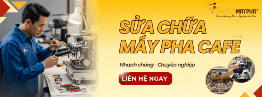 Dịch vụ sửa chữa máy pha cà phê chuyên nghiệp tại Thế Giới Máy Pha