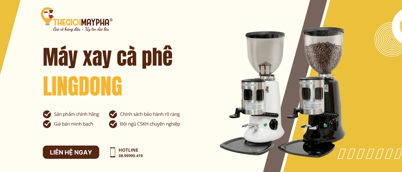 Máy xay coffee Lingdong chính hãng tại Thế Giới Máy Pha