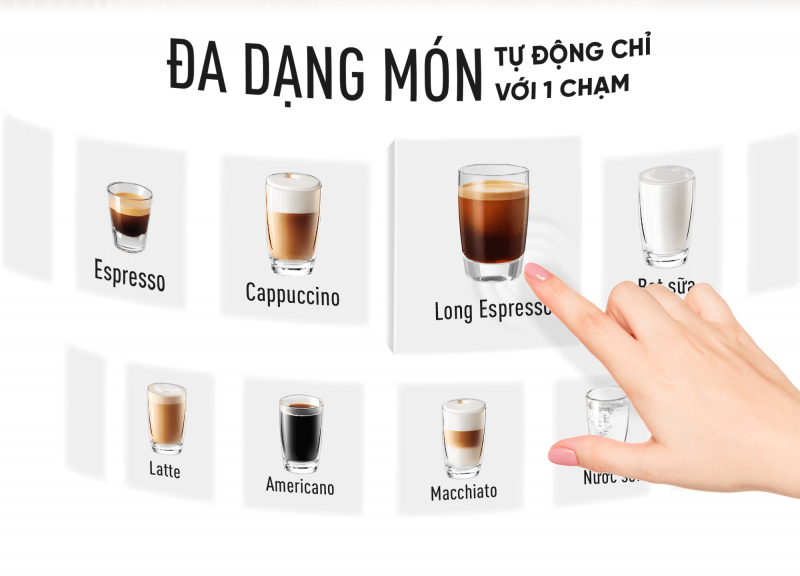Máy Pha Cà Phê Tự Động Số 1 Gemilai Master One - Thiết kế cho doanh nghiệp, bền bỉ cho vận hành 3 Gemilai master one