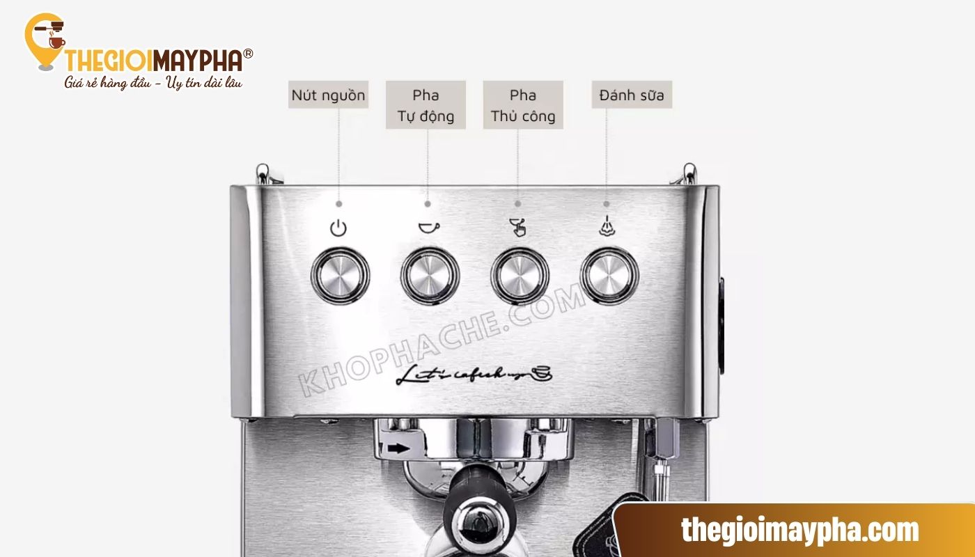 Nút nguồn hoặc công tắc hỏng cũng là nguyên nhân khiến máy pha không thể lên nguồn