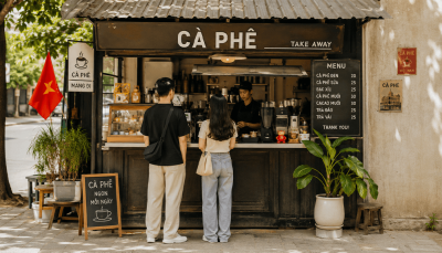 Máy cafe espresso nào phù hợp cho quán take away?