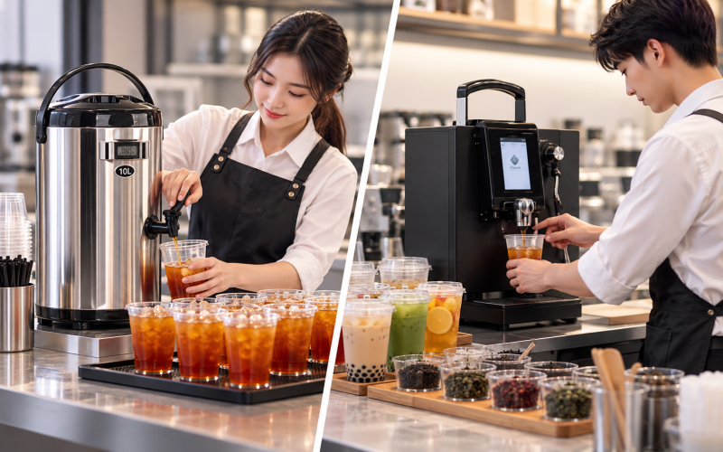 Máy pha trà tự động có thay thế bình ủ trà không? Khi nào nên dùng mỗi loại? 4 Máy Pha Trà Tự Động Có Thay Thế Bình Ủ Trà Không?