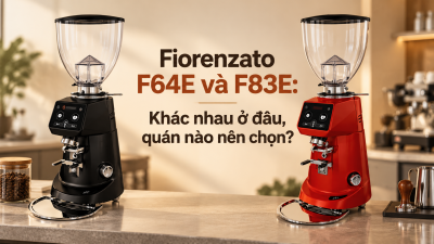 Fiorenzato F64E và F83E: Khác nhau ở đâu, quán nào nên chọn?